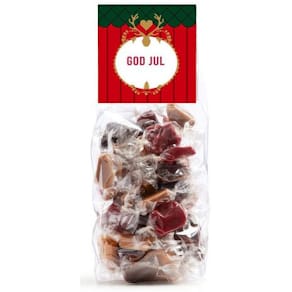 Godis Cellofanpåse Mixad Julkola 250g