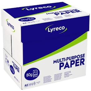 Kopieringspapper LYRECO Multi A4 80g oh 500/fp