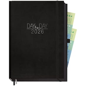 Buchkalender HÄFFT Top-Business A4+, 2026, schwarz