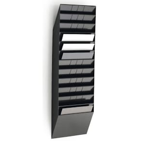 Blankettfack Durable Flexiboxx Svart, A4L, 12 fack