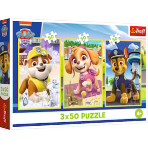 Puzzle Trefl Paw Patrol, 3 x 50 Teile