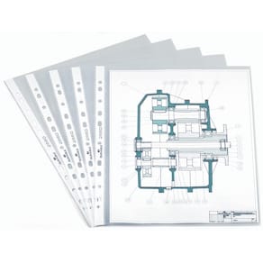 Showtas Durable geperforeerd, ft A4, 11-gaats perforatie, 60 mµ