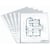 Showtas Durable geperforeerd, ft A4, 11-gaats perforatie, 60 mµ
