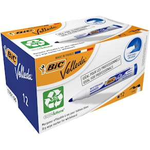 Whiteboardpenna  BIC Velleda 1701 Eco, konisk