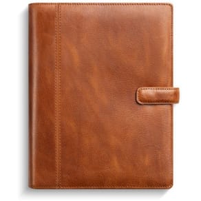 Business Systemkalender 2026 skinn brun