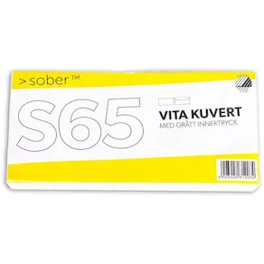 Kuvert konsument fp S65 FH vit 50/fp