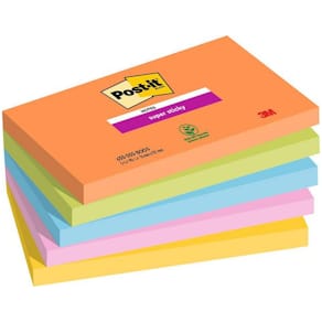 Notatblokk POST-IT SSN 76x127 Boost (5)