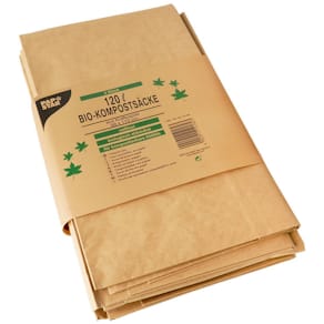 Kompostpåse PURE papp 120L brun 3/fp