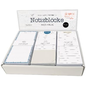 Notizblock SKORPION, sortiert