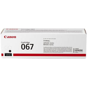 Toner CANON 067 1,35K svart