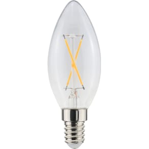 LED Filament kronljus E14  1W
