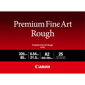 A2 FA-RG1 Premium Fine Art Rough Paper, 25 sheets