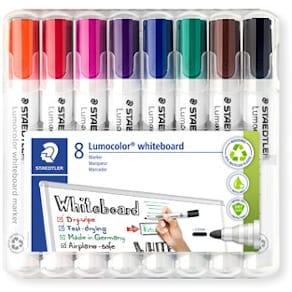 Whiteboardpenna STAEDLER rund 8/FP