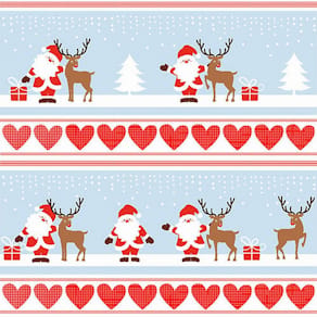 Servett Lovely Santa 3-lags33x33cm 20/fp
