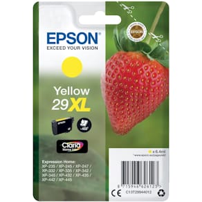 Inktcartridge Epson 29XL, 450 pagina's, OEM C13T29944012, geel