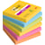 Post-it® Supersticky Rio, 76x76mm, 6/FP
