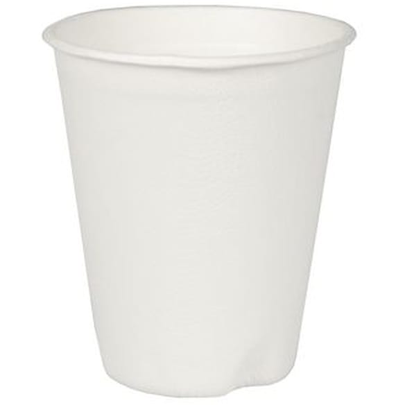 Termobeger PURE bagasse 20cl hvit (12)