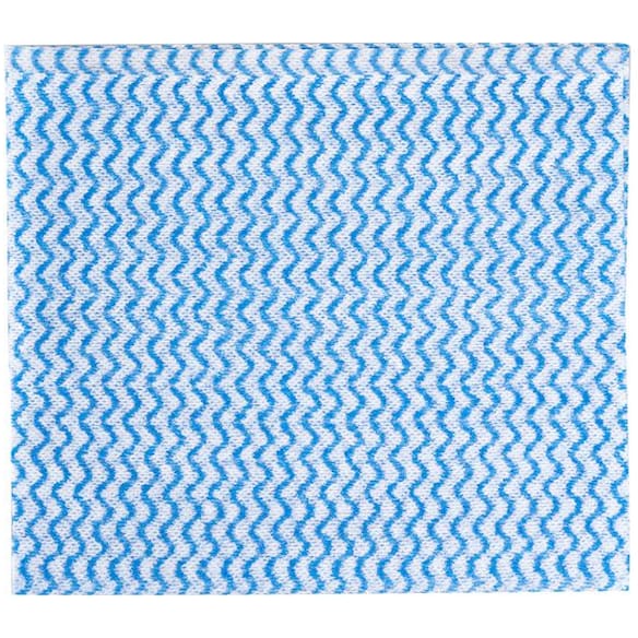 Engangsklut 50x35cm blå/hvit (50)