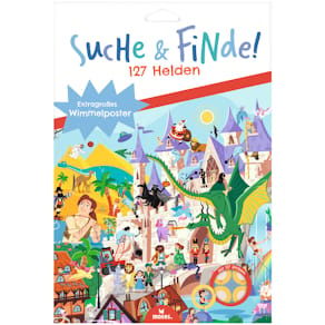 Suche-und-Finde-Set moses. Verlag Suche & Finde! 127 Helden