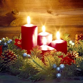 Zelltuchserviette PAPER+DESIGN, Weihnachten, 25 x 25 cm