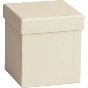 Gaveeske 11x11x12cm kube offwhite
