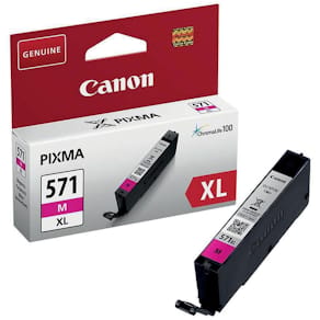 Inktcartridge Canon CLI-571XL, 375 foto's, OEM 0333C001, magenta