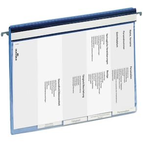 Personalhefter Durable, A4, blau