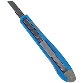 Hobbykniv LYRECO 9mm blå/grå