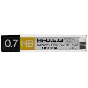 Reservstift 0,7mm HB 12/fp