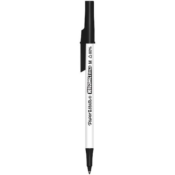 Kulepenn PAPERMATE Kilometrico sort (50)