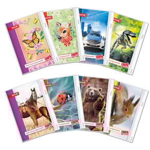 Hausaufgabenheft ROTH Kids/Tiere, sortiert