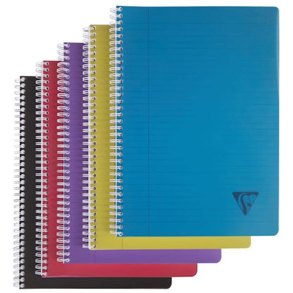 Notatbok CLAIREFONTAINE Intense A4 linje 5st