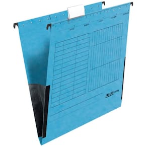 Hängetasche Falken UniReg, blau, A4, 230 g/m² Karton