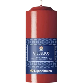 Gilleljus LILJEHOLMENS 12cm röd