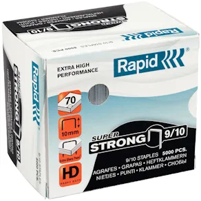 Häftklammer Rapid 9/10 Super Strong, 70ark, 5000/fp