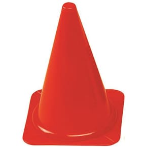 Kon röd 40 cm
