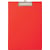 Klemplaat MAUL A4 staand, rood