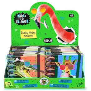 Haftnotizblock TRENDHAUS Sticky Notes, neonfarben, sortiert