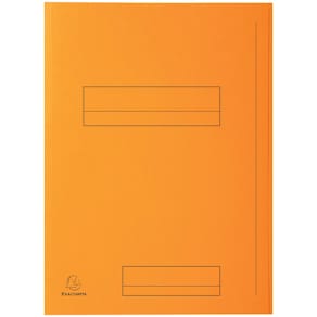 Dossiermap Exacompta Super 210, oranje, pak van 50 stuks