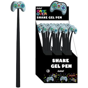 Gelschreiber ITOTAL Flexi-Pen Let's Play, blau, M, Display (24 St