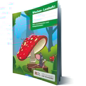 Leseheft HEFTE HELFEN Wochen-Leseheft 1, Kompetenzstufe 2
