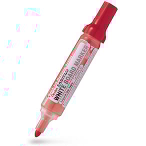 Whiteboardmarker Pentel Easyflo 6 mm rund spids, rød, 12 stk