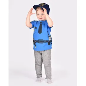 Maskeraddräk Polis 4-6år