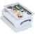 Opbergdoos Really Useful Box, 4 liter met divider, transparant