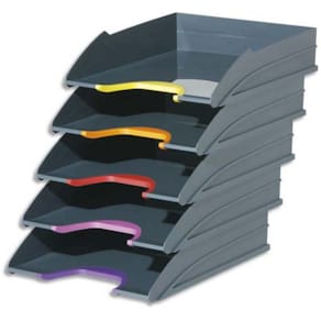 Brevkorg DURABLE Varicolor A4 grå 5/fp