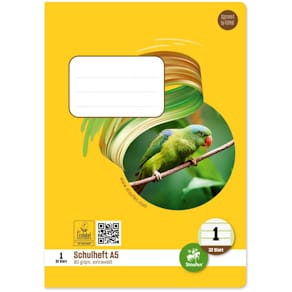 Schulheft Staufen Style, A5, 32 Blatt, Lineatur 1