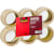 Verpakkingsplakband Scotch Heavy, ft 50 mm x 66 m, transparant, 6