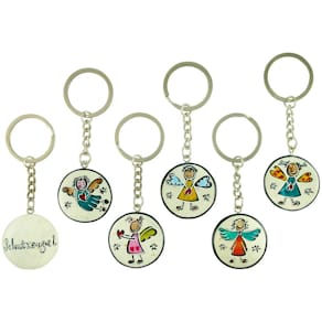 Schlüsselanhänger Engel, sortiert