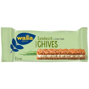 Knäckebröd Wasa Gräslök Ost, 37g, 24st