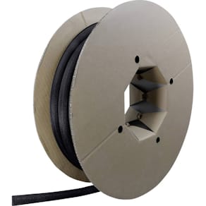 Kabelschlauch Label-the-cable LTC Cable Tube, 25 m, schwarz